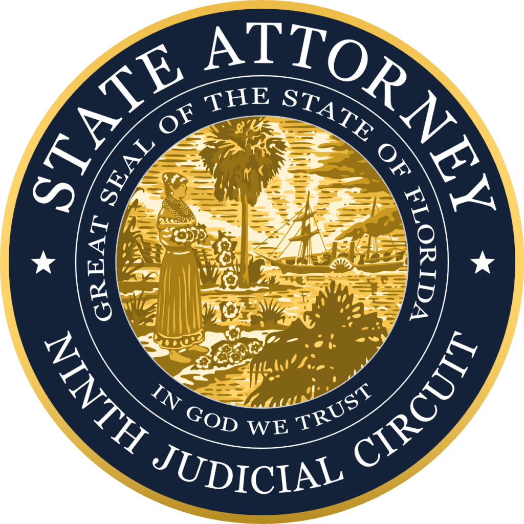 Seal Logo State Attorney Andrew A, Bain Ninth Judicial Circuit